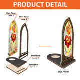 Catholight Sacred Heart Glow Candle Holder