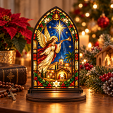 Catholight Angel of Bethlehem Christmas Glow Candle Holder