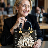 Catholight The Divine Monogram Lady Leather Bag