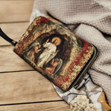 Catholight Triomphe de la Lumière Portefeuille en Cuir