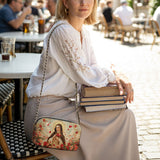 Catholight Little Flower Leather Crossbody Bag