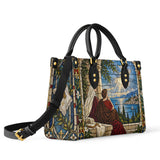 Catholight St. Monica Vision of Ostia Leather Bag