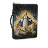 Catholight The Queen of Heaven Bible Cover