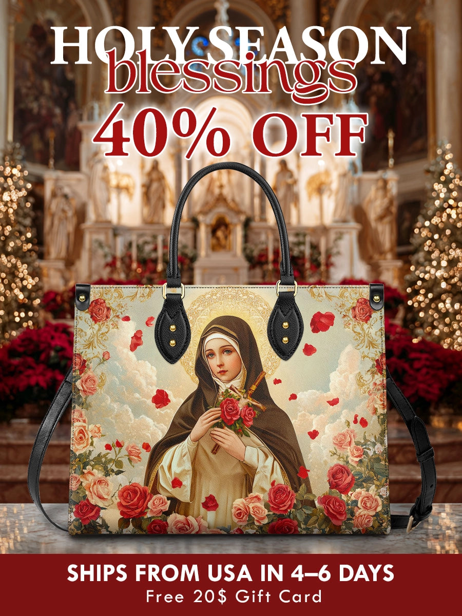 Catholight  Little Flower Elegance Leather Bag