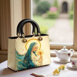 Catholight Divine Mother’s Embrace Lady Leather Bag