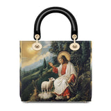 Catholight The Divine Shepherd's Grace Lady Leather Bag