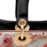 Catholight Sacred Serenity: The Madonna’s Tender Embrace Lady Leather Bag