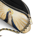 Catholight Our Lady’s Eternal Glow Leather Crossbody Bag