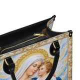 Catholight Mother Of Tender Mercy Leather Bag