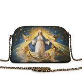 Catholight The Queen of Heaven Leather Crossbody Bag