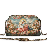 Catholight Halo Of Roses Leather Crossbody Bag