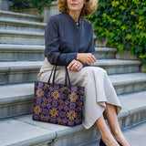 Catholight  Eternal Majesty Leather Tote Bag