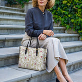 Catholight The Timeless Faith Leather Tote Bag