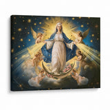 Catholight The Queen of Heaven Canvas Wall Art