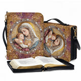 Catholight Divine Madonna And Child Bible Cover