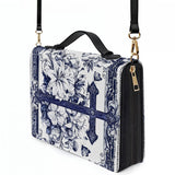 Catholight The Cross Amidst Blooming Faith Bible Cover