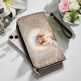 Catholight Grâce Eucharistique - Portefeuille en Cuir