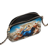 Catholight Divine Ascension: The Heavenly Embrace Leather Crossbody Bag