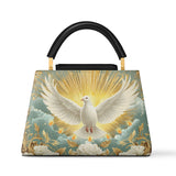 Catholight Grace of the Holy Spirit Leather Satchel Bag
