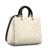 Catholight The Ave Maria Pattern Lady Leather Bag