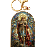 Catholight St. Michael the Archangel Victory Keychain