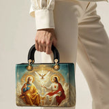 Catholight Trinity Divine The Holy Grace Lady Leather Bag