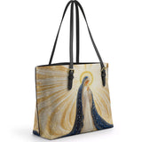 Catholight Our Lady’s Eternal Glow Leather Tote Bag
