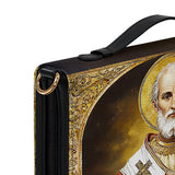 Catholight Saint Nicholas The Patron of Generosity Bible Cover