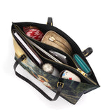 Catholight The Divine Shepherd's Grace Leather Tote Bag