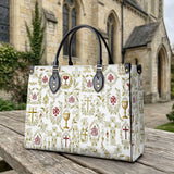 Catholight  The Timeless Faith Leather Bag