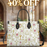 Catholight  The Timeless Faith Leather Bag