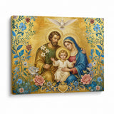 Catholight Holy Family in Divine Grace Canvas Wall Art