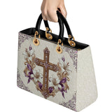 Catholight Faith & Florals Lady Leather Bag