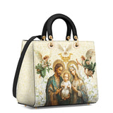 Catholight Holy Family Sacred Lady Leather Bag