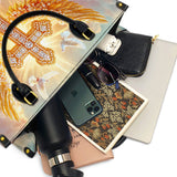 Catholight Sac en Cuir Colombe de Paix