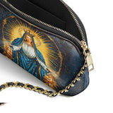Catholight Celestial Devotion Leather Crossbody Bag