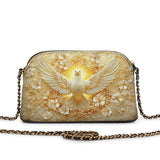 Catholight Wings of Serenity Leather Crossbody Bag