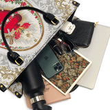 Catholight Élégance Sac en Cuir Cœur Immaculé de Marie