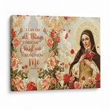 Catholight Little Flower Elegance Canvas Wall Art