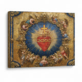 Catholight Sacred Heart of Divine Love Canvas Wall Art