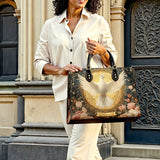 Sac en cuir Catholight Colombe de Lumière Éternelle