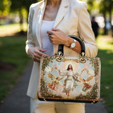 Catholight In God We Trust Lady Leather Bag