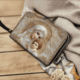 Catholight Grâce Céleste en Splendeur Radieuse - Portefeuille en Cuir