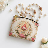 Catholight Marian Dove Leather Rosary Pouch