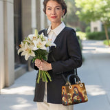 Catholight The Lily Of Purity Lady Leather Bag