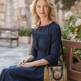 Catholight Sacré Cœur de l'Amour Divin Sac en Cuir