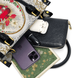 Catholight Élégance Sac en Cuir Cœur Immaculé de Marie