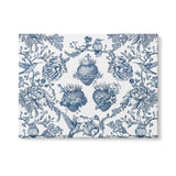 Catholight Sacred Elegance Blue and White Devotion Canvas Wall Art