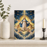 Catholight The Queen of Heaven Devotional Wooden Art