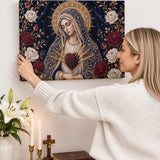 Catholight Sorrowful Grace Canvas Wall Art